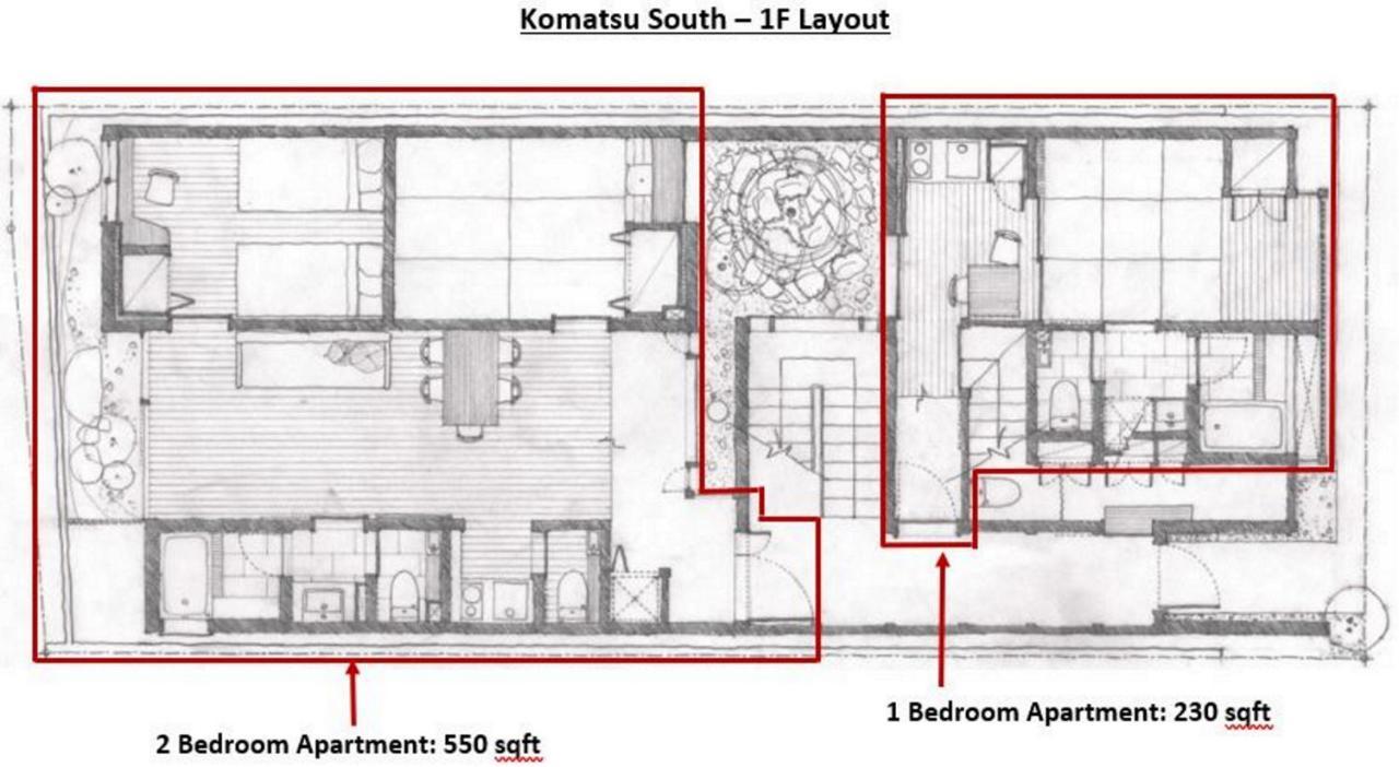 Komatsu Residences Киото Экстерьер фото