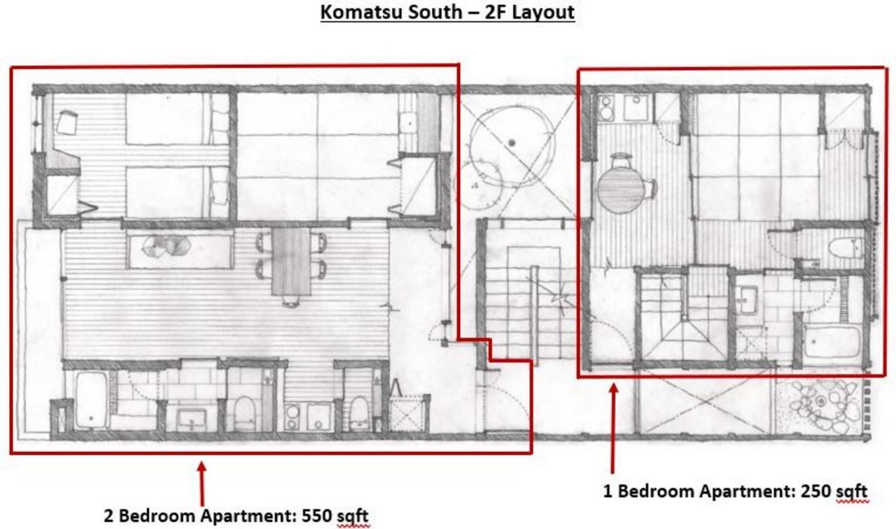 Komatsu Residences Киото Экстерьер фото
